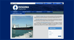 Desktop Screenshot of patagonialines.com